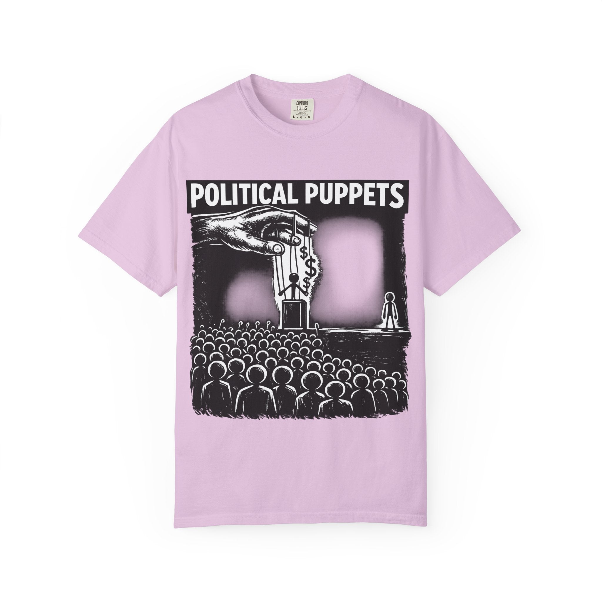 Political Puppets T-Shirt — Anti-Establishment Graphic Tee