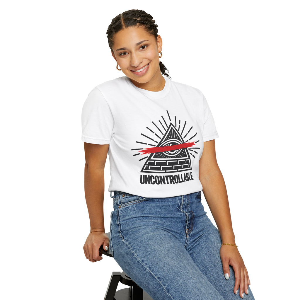 Uncontrollable Pyramid Graphic T-Shirt