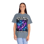 DNA Graphic T-Shirt — "Truth Is Written In Your DNA" Inspirational Science Tee
