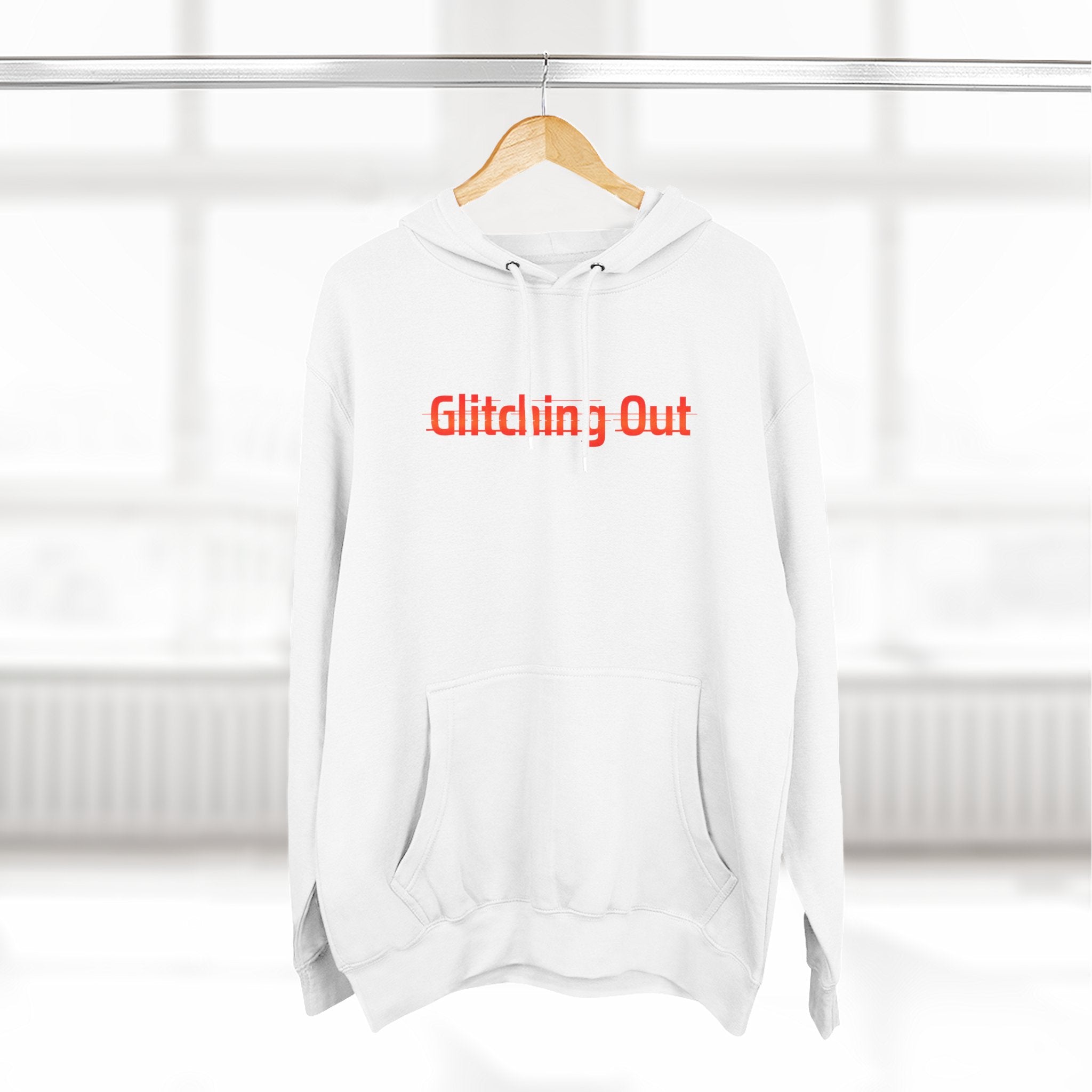 Glitch the System Hoodie V2 — 'Glitching Out' Circuit Graphic