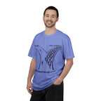 Truth vs. Crowd Graphic T-Shirt — "When it doesn't feel right, go left."