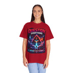 Question Everything T-Shirt — Mystical All-Seeing Eye Graphic Tee