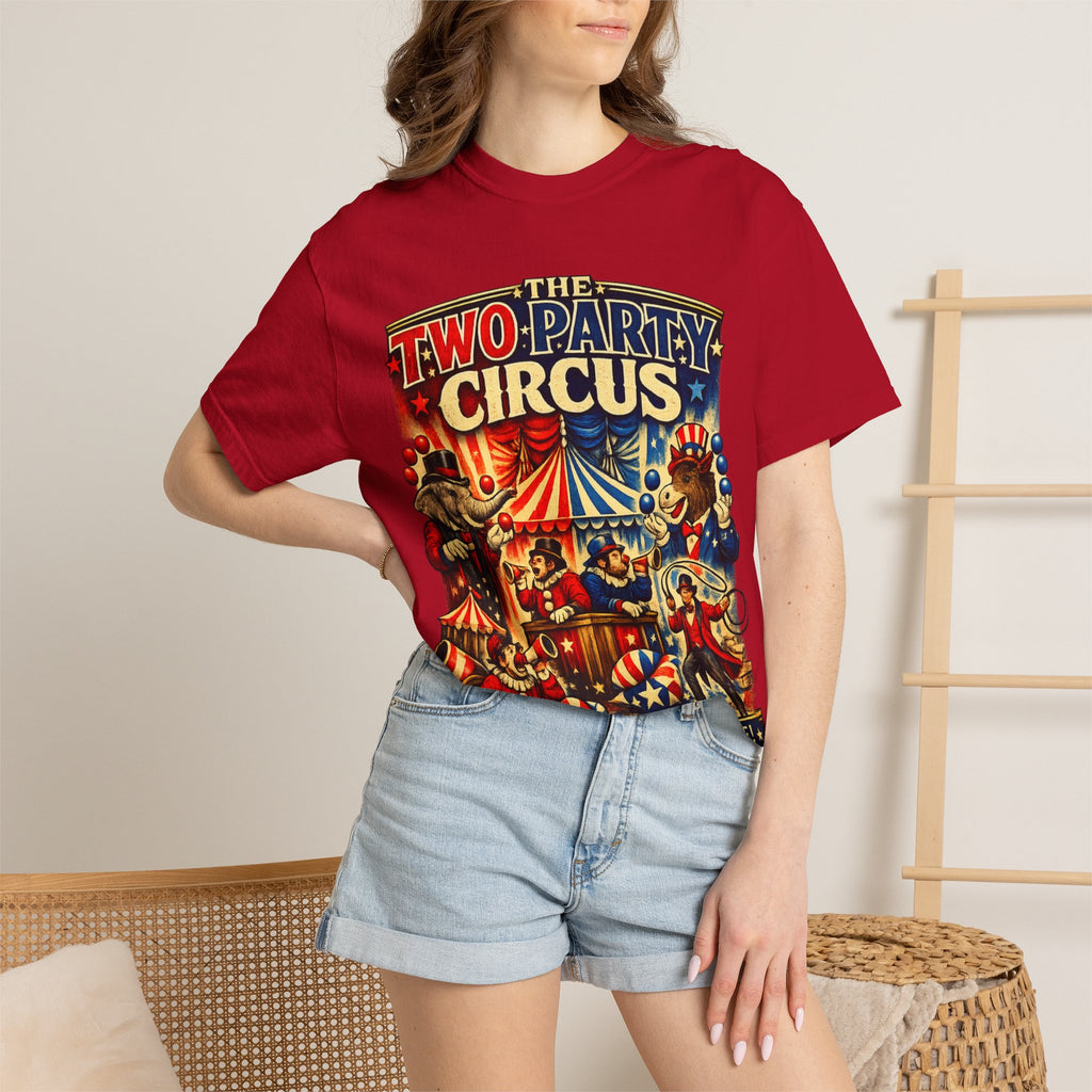 Two-Party Circus Graphic T-Shirt