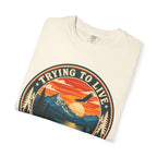 Trying to Live Free in Peace Vintage Mountain T-Shirt