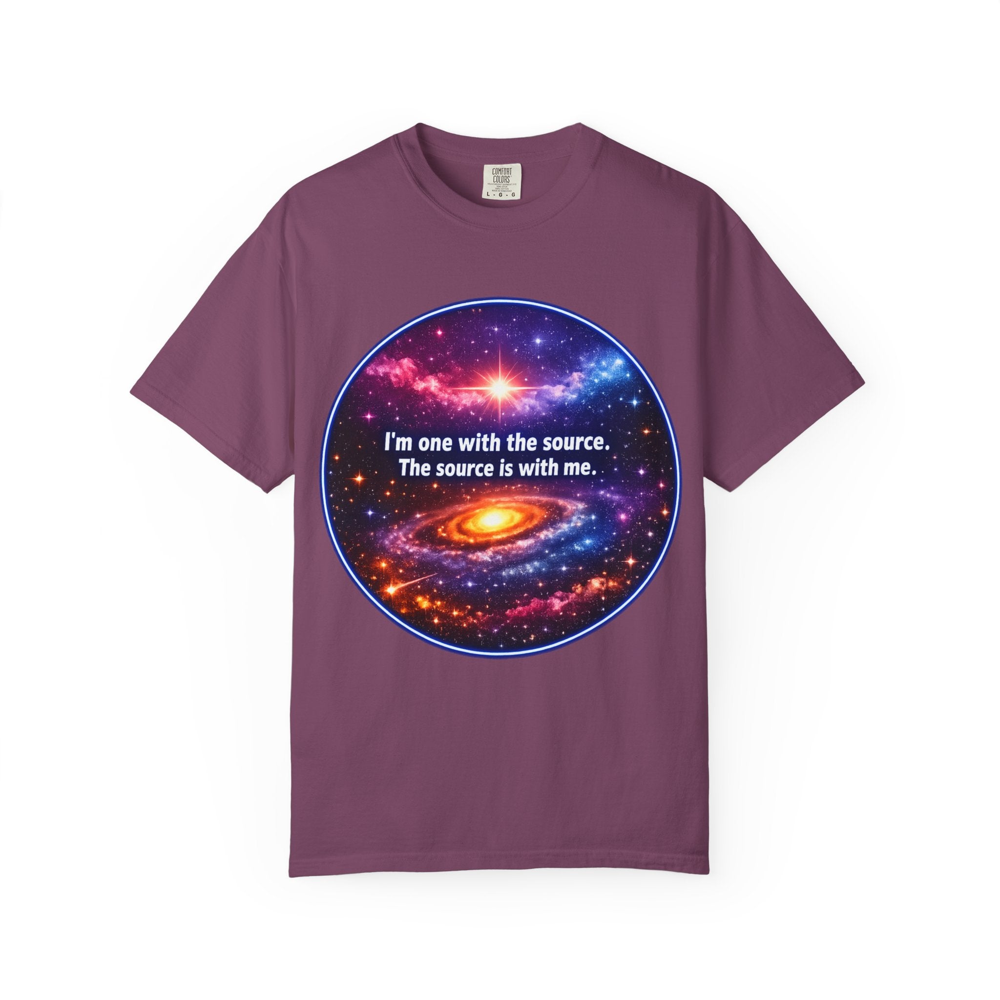 Source T-Shirt — "I'm One With the Source" Tech Graphic Tee