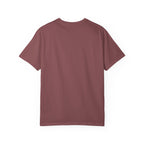 Glitchy Graphic T-Shirt — Retro Glitch Text Tee (Front "GO", Back "Glitchy")