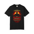 Political Quote T-Shirt — "A Politician's Promises Are the Total Opposite" Graphic Tee