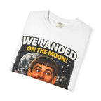 We Landed on the Moon! Or Did We?' Retro Comedy Space Graphic Tee