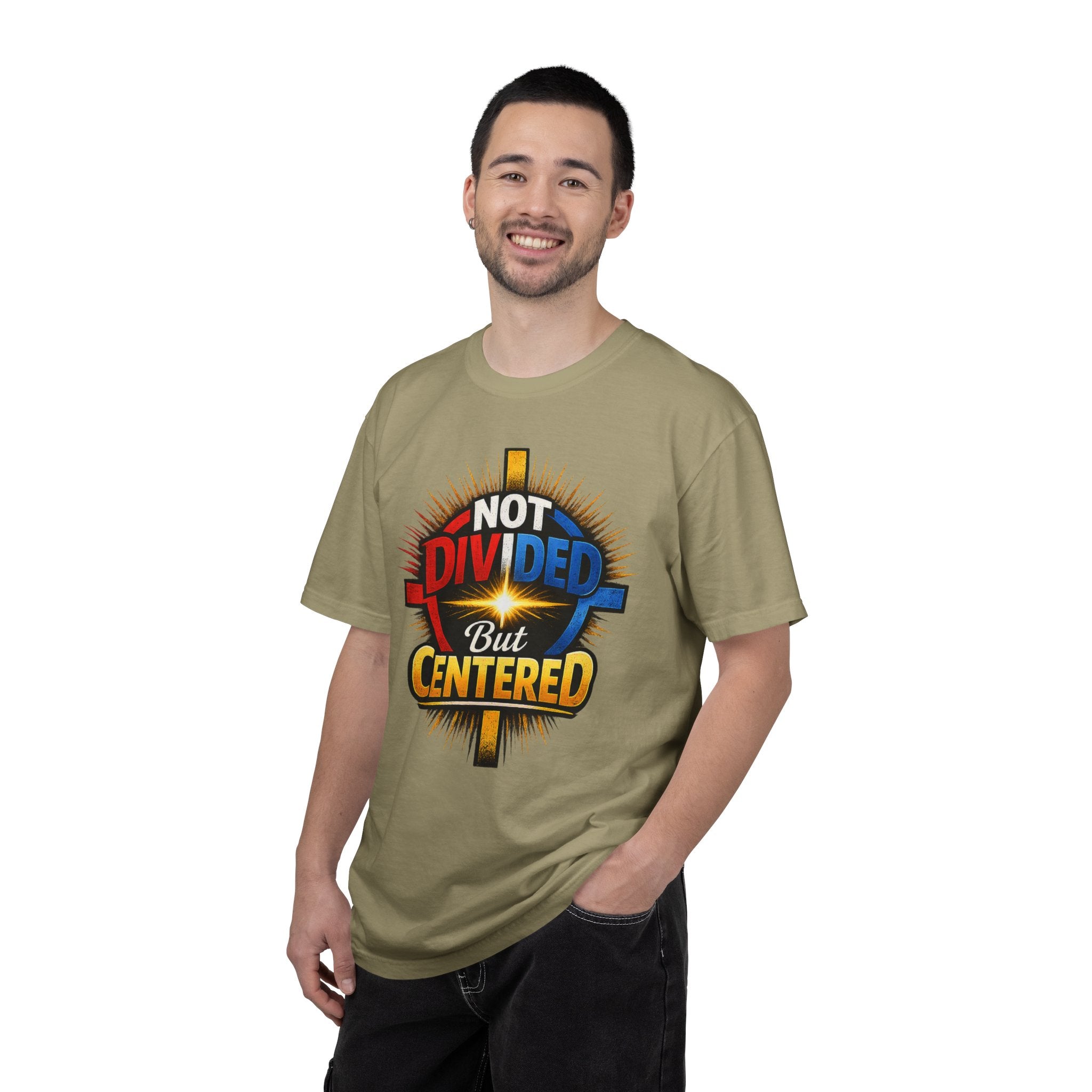 Centered Not Divided Graphic T-Shirt