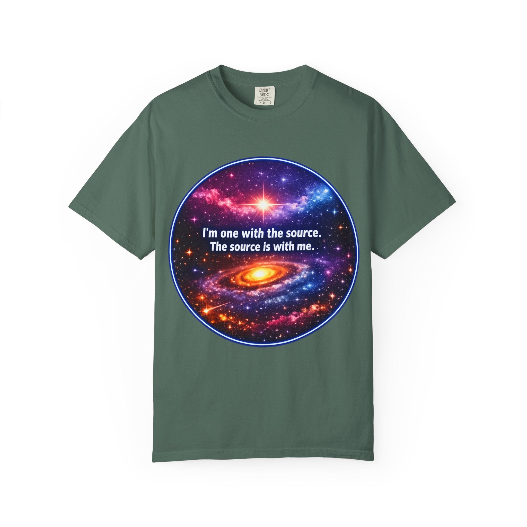 Source T-Shirt — "I'm One With the Source" Tech Graphic Tee