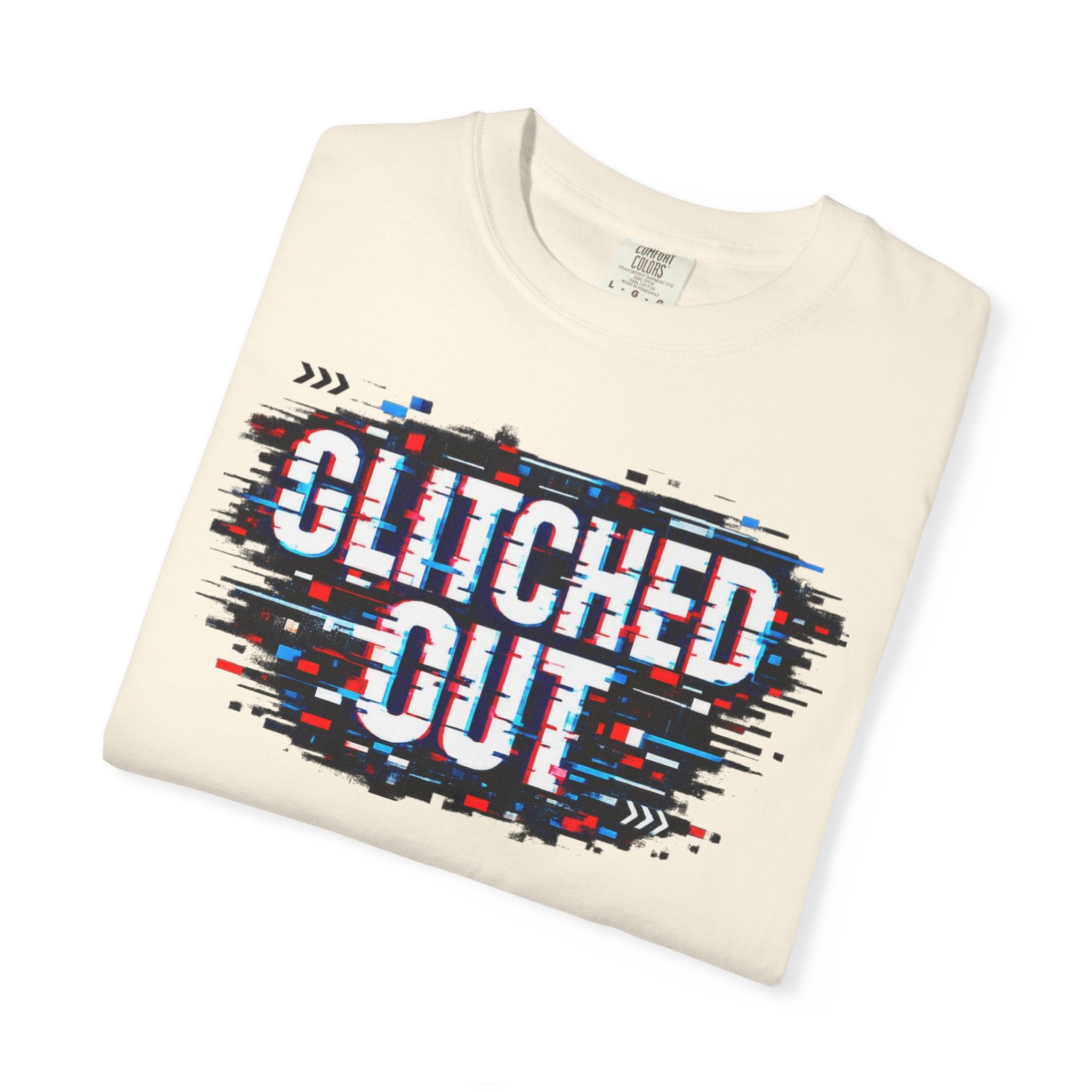 Glitched Out T-Shirt — Retro Glitch Graphic Tee