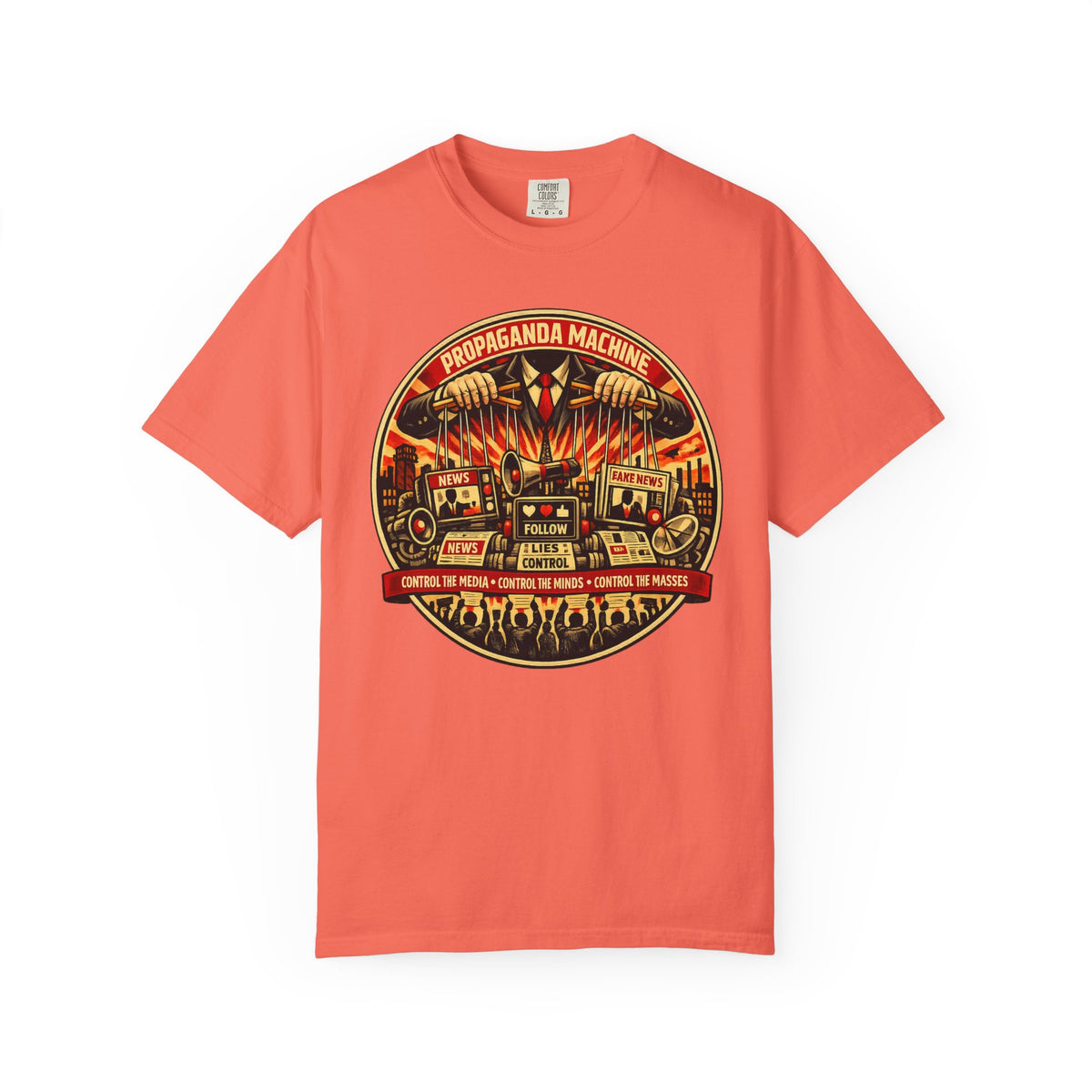 Propaganda Machine — Retro Graphic Tee