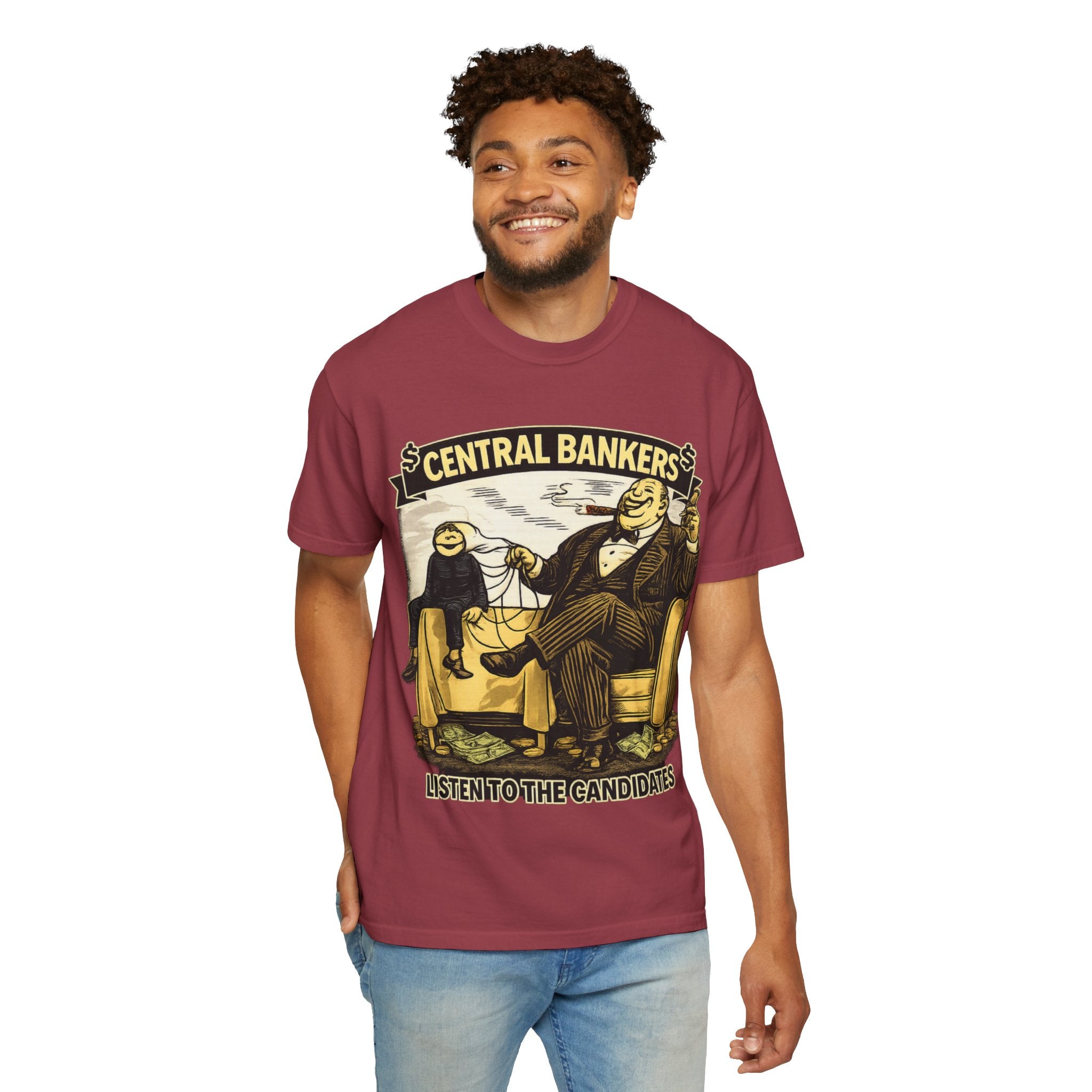 Central Bankers 'Listen to the Candidates' Graphic T-Shirt