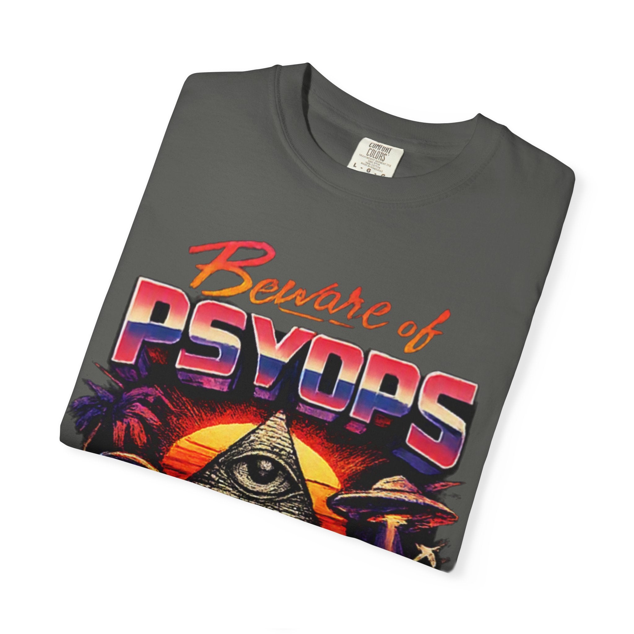Beware of Psyops — Vintage Graphic T-Shirt
