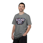 Glitched Out T-Shirt — Retro Glitch Graphic Tee